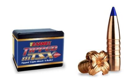 弾頭 Barnes バーンズ TTSX TIPPED TRIPLE SHOCK X トリプルショックX チップ付き 50個入り 銅製