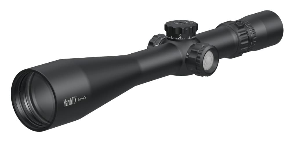 ライフルスコープ March-FX マーチ-FX 5x-40x56mm D40V56FIML Tactical Model with Illumination Module 0.05 MIL Type