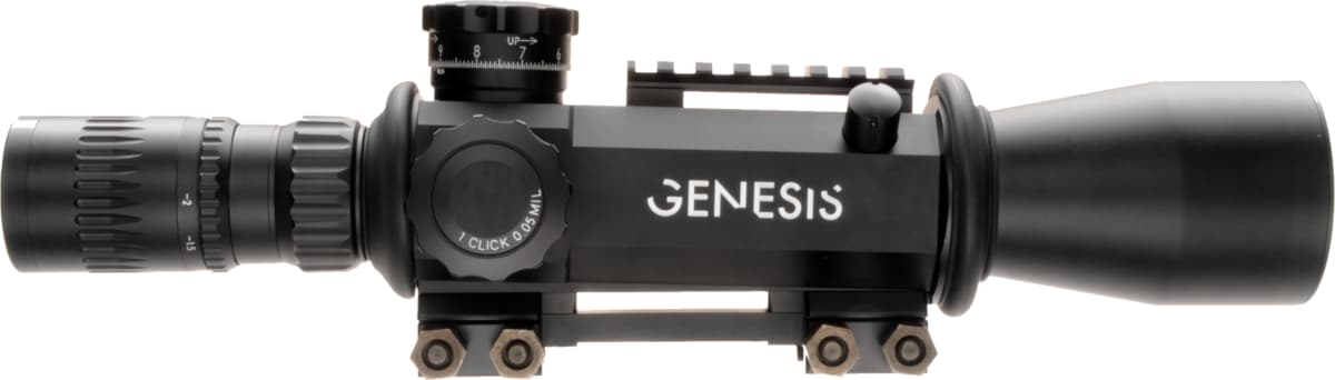ライフルスコープ March マーチ GENESIS ジェネシス 4x-40x52mm D40V52GFIML Tactical Model with Illumination module 0.05 MIL Type