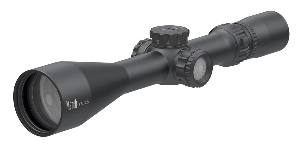 ライフルスコープ March Compact マーチ コンパクト 2.5x-25x52mm