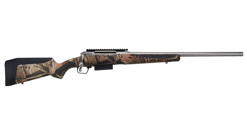 新銃 ボルト散弾銃 SAVAGE サベージ 220 カモステンレス 20G ハーフライフル アキュストックモデル
