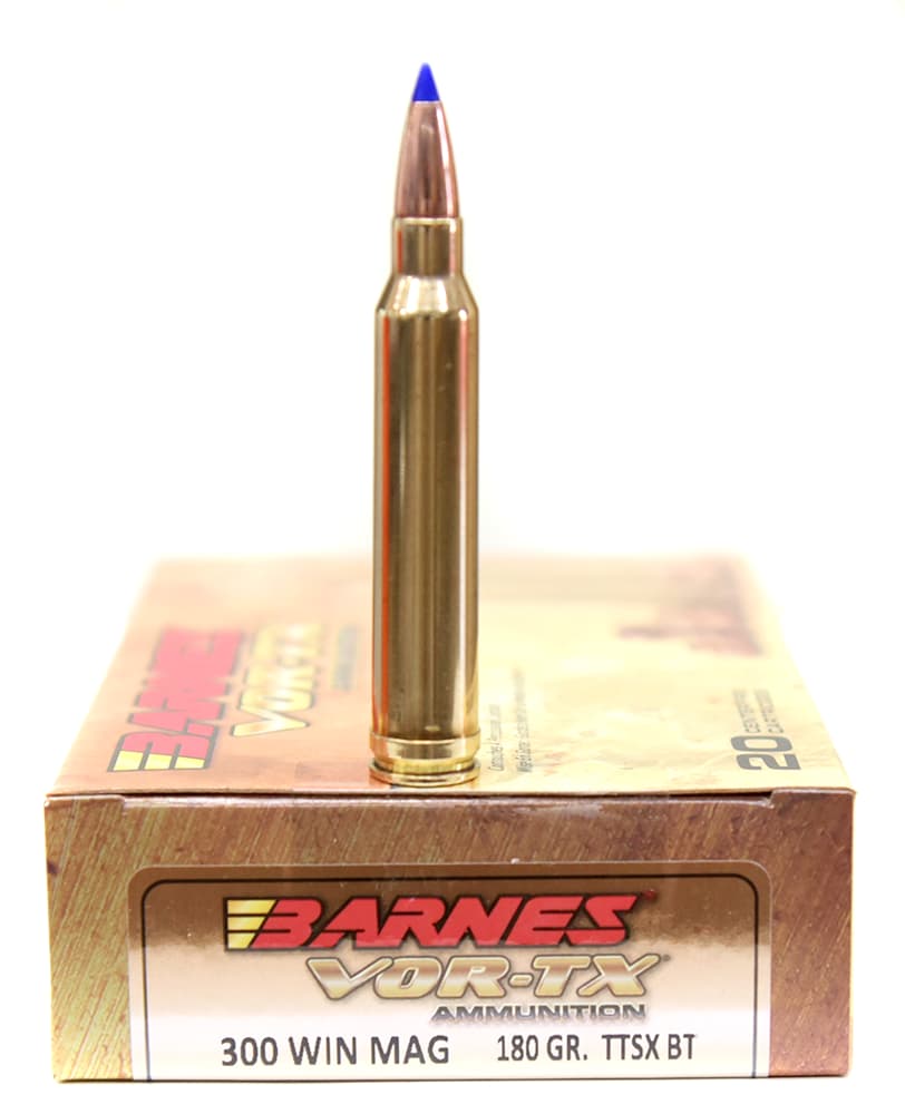 ライフル実包(銅) BARNES バーンズ 300WinMag 180 TTSX 20発入り BB300WM3