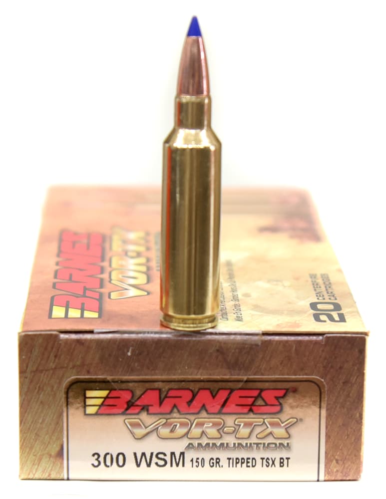 ライフル実包(銅) BARNES バーンズ 300WSM 150 TTSX 20発入り