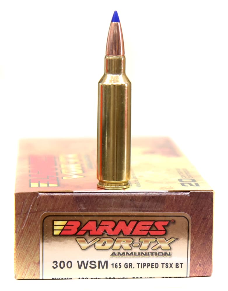 ライフル実包(銅) BARNES バーンズ 300WSM 165 TTSX 20発入り