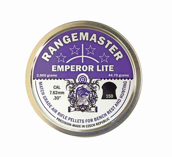 空気銃弾 RANGEMASTER EMPEROR LITE エンペラーライト 7.62mm 44.75gr