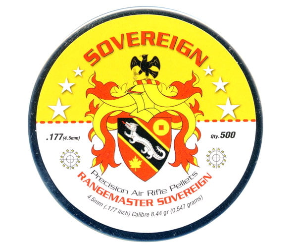 RangeMaster Sovereign レンジマスター サバーリン 4.5mm 8.44gr 500入