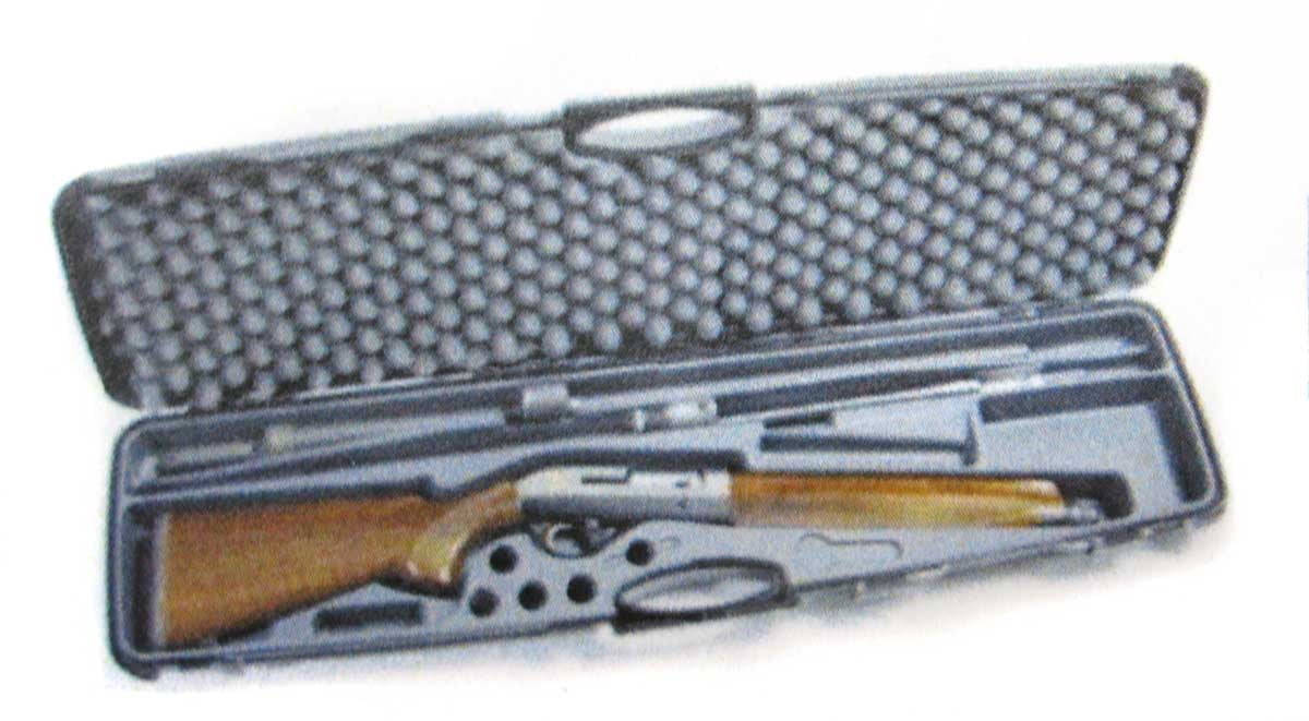 ネグリーニ ハードガンケース 1607TA-2C 自動銃用（替え銃身スペースあり）